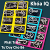 Trò Chơi Trí Tuệ Nhật Bản Móc Khóa IQ Phát Triển Trí Tuệ Rèn Luyện Tư Duy Phân Tích Logic